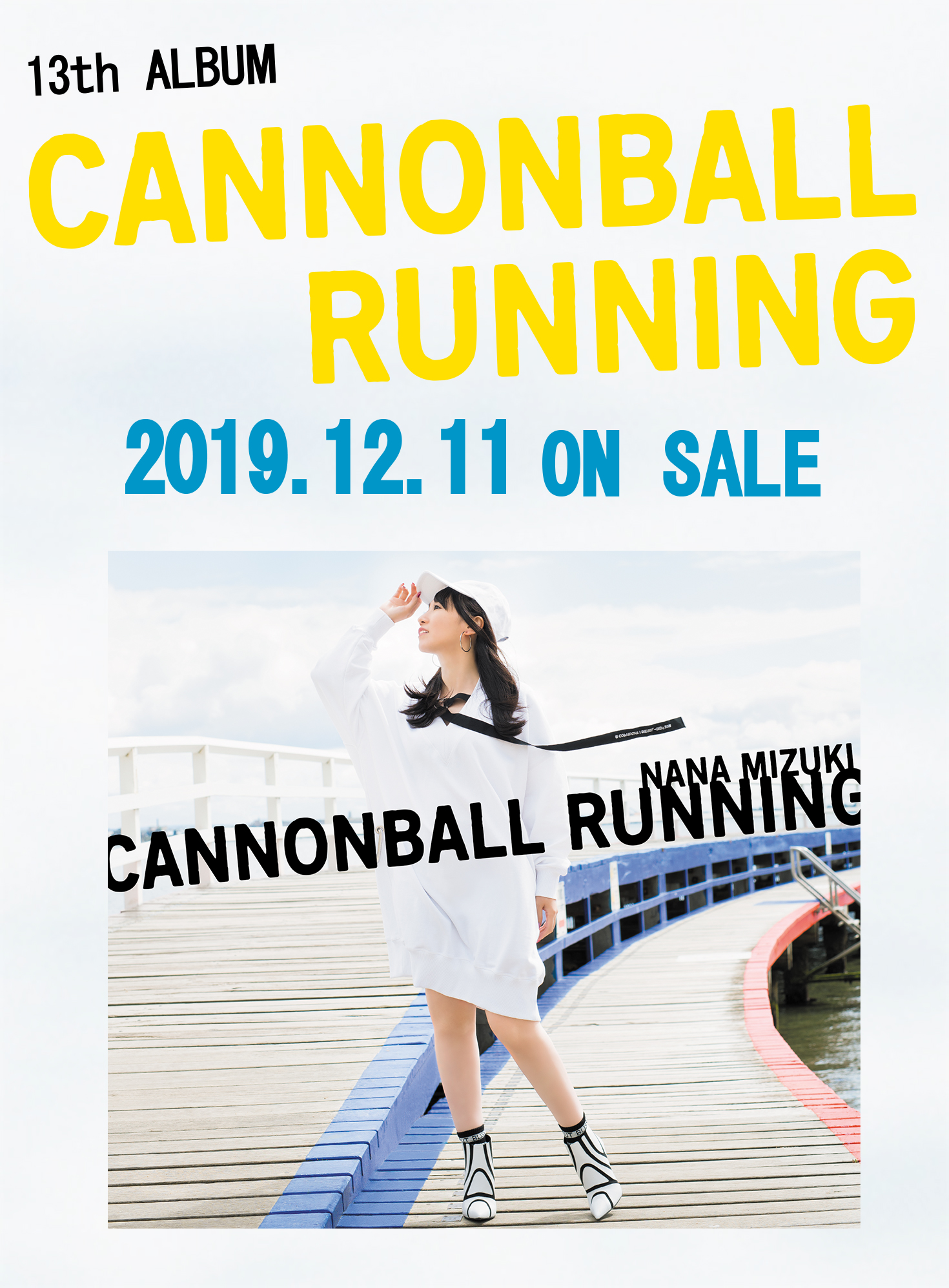 13thアルバム「CANNONBALL RUNNING」