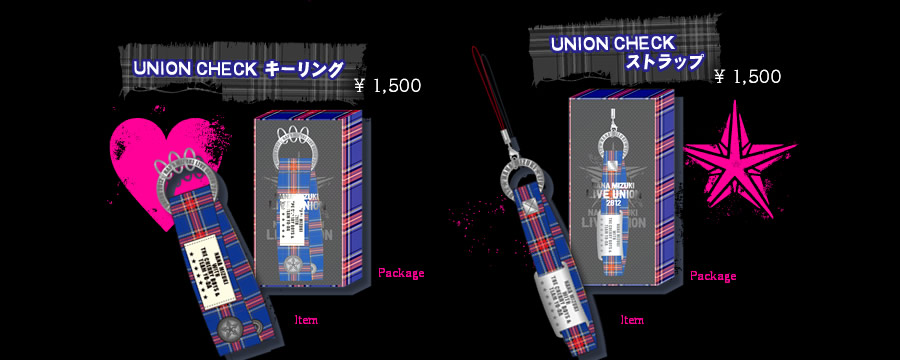 UNION CHECK キーリング / UNION CHECK ストラップ