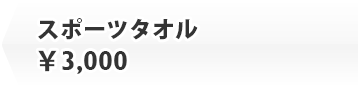 マフラータオル ￥3,000