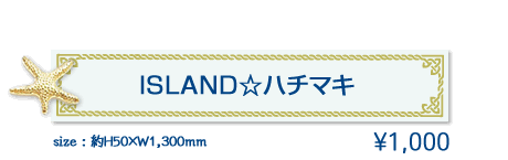 ISLAND☆ハチマキ